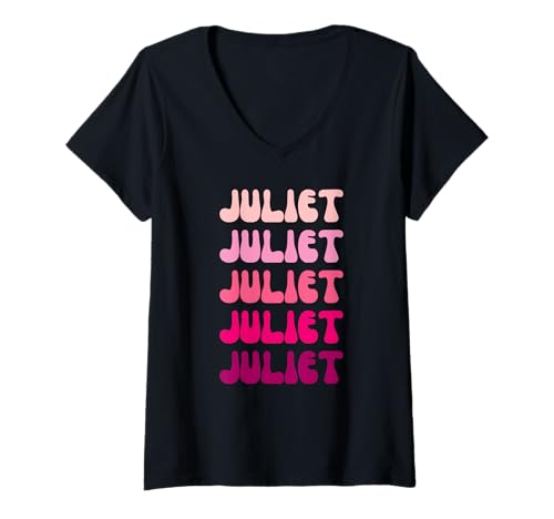Damen Juliet T-Shirt mit V-Ausschnitt Damen Juliet T-Shirt mit V-Ausschnitt von Specially for Juliet