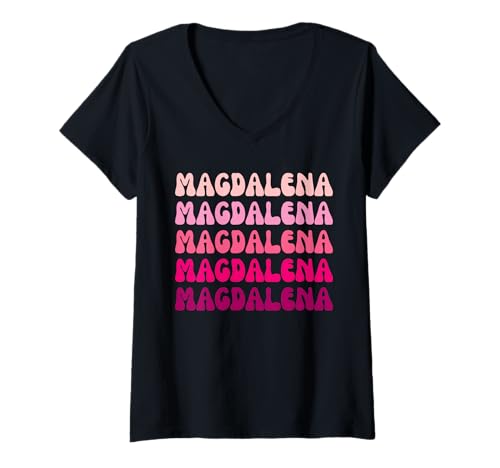 Damen Magdalena T-Shirt mit V-Ausschnitt Damen Magdalena T-Shirt mit V-Ausschnitt von Specially for Magdalena