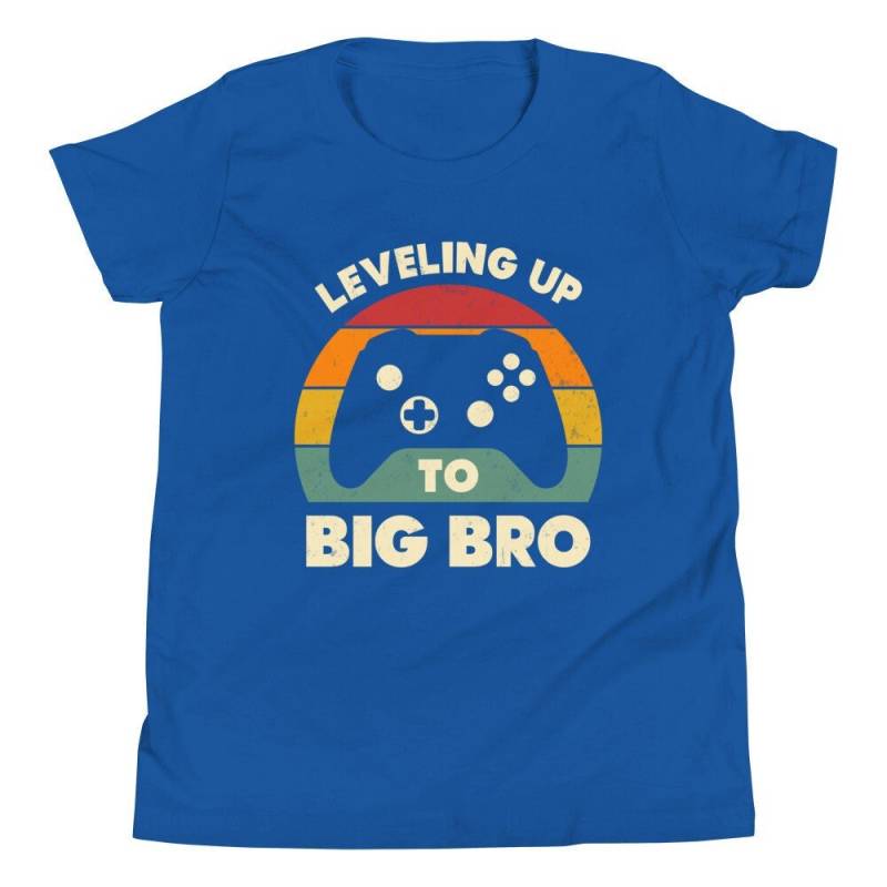 Big Brother Shirt, Gamer, Leveling Up To Bro, Geschenk Für Neuen Bruder, Geschwister Geschenk, To Be, Gamer von SpecialtyGiftsStore