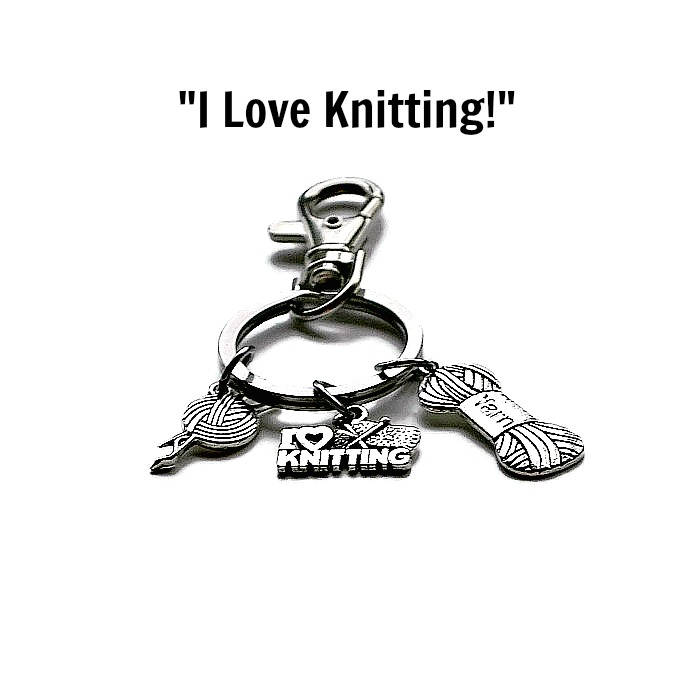 "stricken Schlüsselanhänger Mit Charms "Love Knitting "Schlüsselanhänger"." "stricken Schlüsselanhänger Mit Charms "Love Knitting "Schlüsselanhänger"." von Speclace