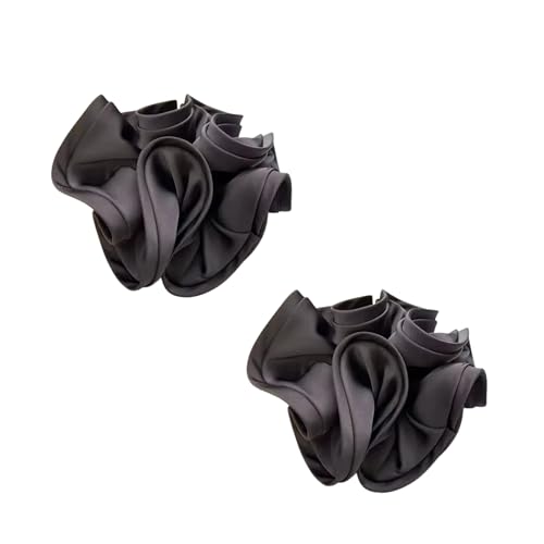 Specora Satin Scrunchie Anthrazit – 2er Pack Haargummis für Damen – Schonend zum Haar & mit edlem Glanz Specora Satin Scrunchie Anthrazit – 2er Pack Haargummis für Damen – Schonend zum Haar & mit edlem Glanz von Specora