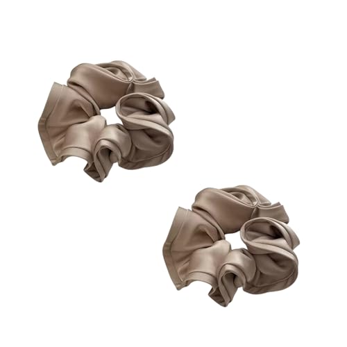Specora Satin Scrunchie Champagner – 2er Pack Haargummis für Damen – Schonend zum Haar & mit edlem Glanz Specora Satin Scrunchie Champagner – 2er Pack Haargummis für Damen – Schonend zum Haar & mit edlem Glanz von Specora