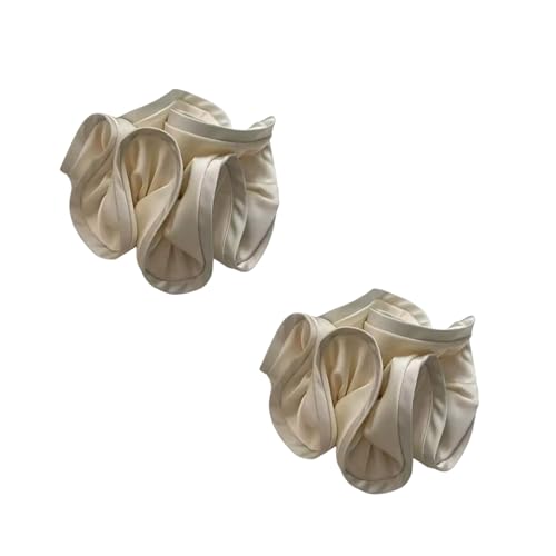 Specora Satin Scrunchie Creme-Weiß – 2er Pack Haargummis für Damen – Schonend zum Haar & mit edlem Glanz Specora Satin Scrunchie Creme-Weiß – 2er Pack Haargummis für Damen – Schonend zum Haar & mit edlem Glanz von Specora