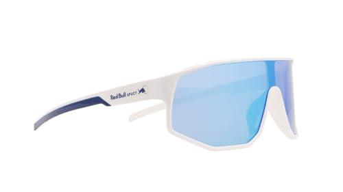 Spect Red Bull DASH-005 Sonnenbrille – Unisex Sportliche Sonnenbrille, UV400 Schutz, Weiß von Spect