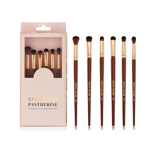 Spectrum Brushes – Pantherine 6-teiliges Augenpinsel-Set von Spectrum
