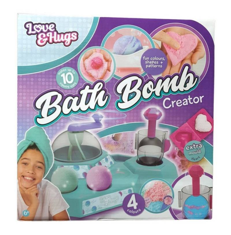 Spectrum Badekugel Sprudel-Badekugenln Badebomben selber machen + Dekoset von Spectrum