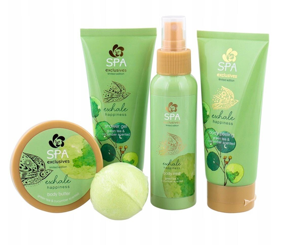 Spectrum Eau de Parfum SPA exklusives Geschenkset 5 tlg. green, 5-tlg. von Spectrum