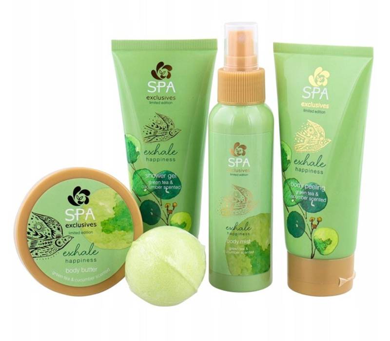 Spectrum Eau de Parfum SPA exklusives Geschenkset 5 tlg. green, 5-tlg. von Spectrum