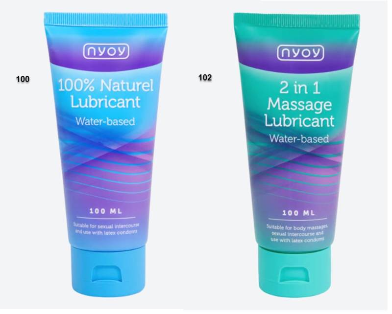 Spectrum Gleit- und Massagegel Gleitmittel 100 ml in Tube NYOY von Spectrum