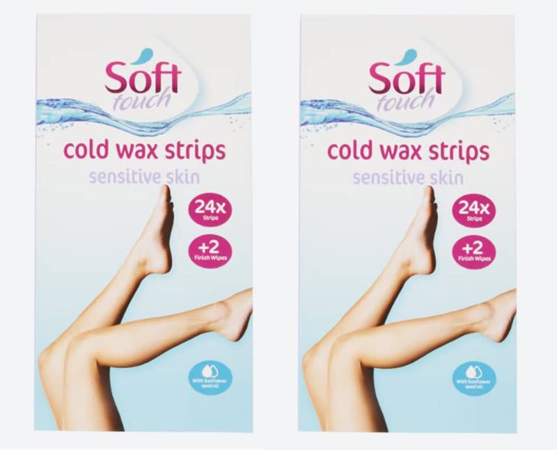 Spectrum Kaltwachsstreifen Soft Touch Kaltwachsstreifen Mega-Set 48 Stück, 48 St. von Spectrum