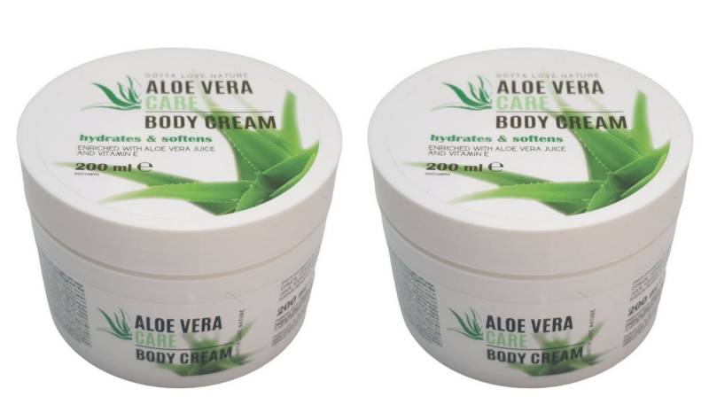 Spectrum Körpercreme Aloe Vera Bodycream Hand- und Körpercreme 2 x 200 ml von Spectrum
