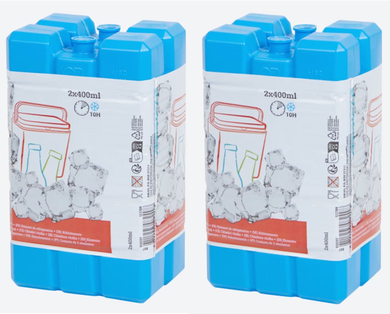 Spectrum Kühlakku Kühlelemente Kühlakku 4 x 400 ml Spectrum Kühlakku Kühlelemente Kühlakku 4 x 400 ml von Spectrum