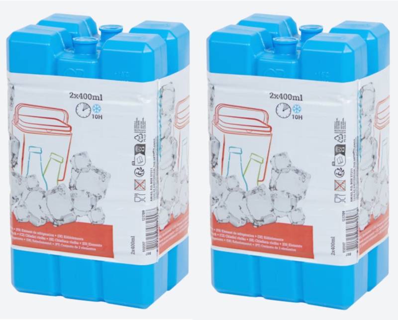 Spectrum Kühlakku Kühlelemente Kühlakku 4 x 400 ml von Spectrum