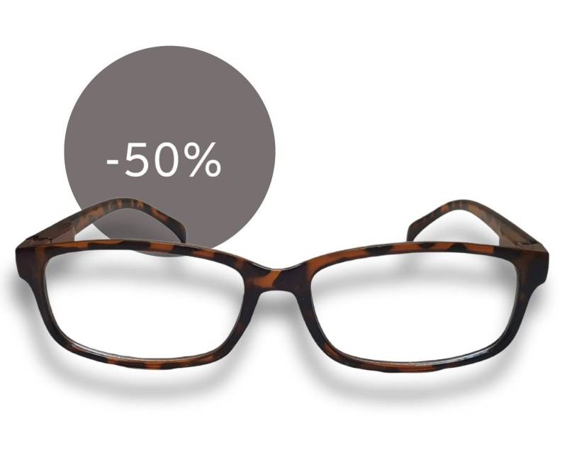 Spectrum Lesebrille Edle Lesebrille + 3,0, + 2,0, + 1,5, + 1,0 Dioptrin bräunlich von Spectrum