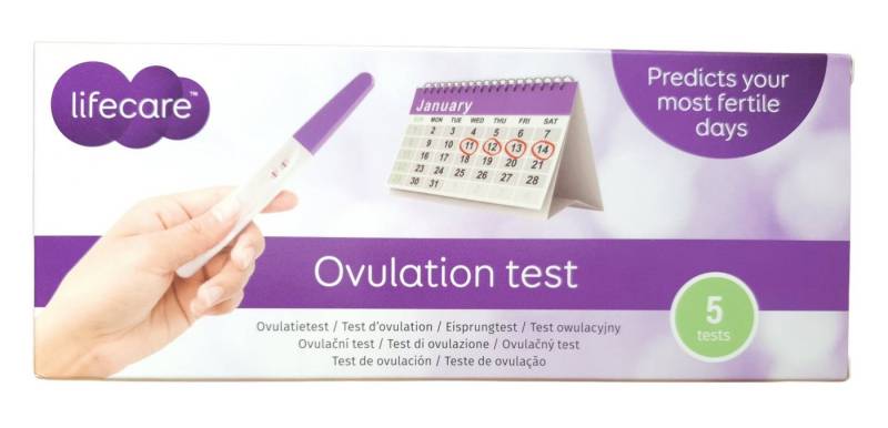 Spectrum Schwangerschafts-Teststreifen Ovulationstest 5er SET Eisprungtest von Spectrum