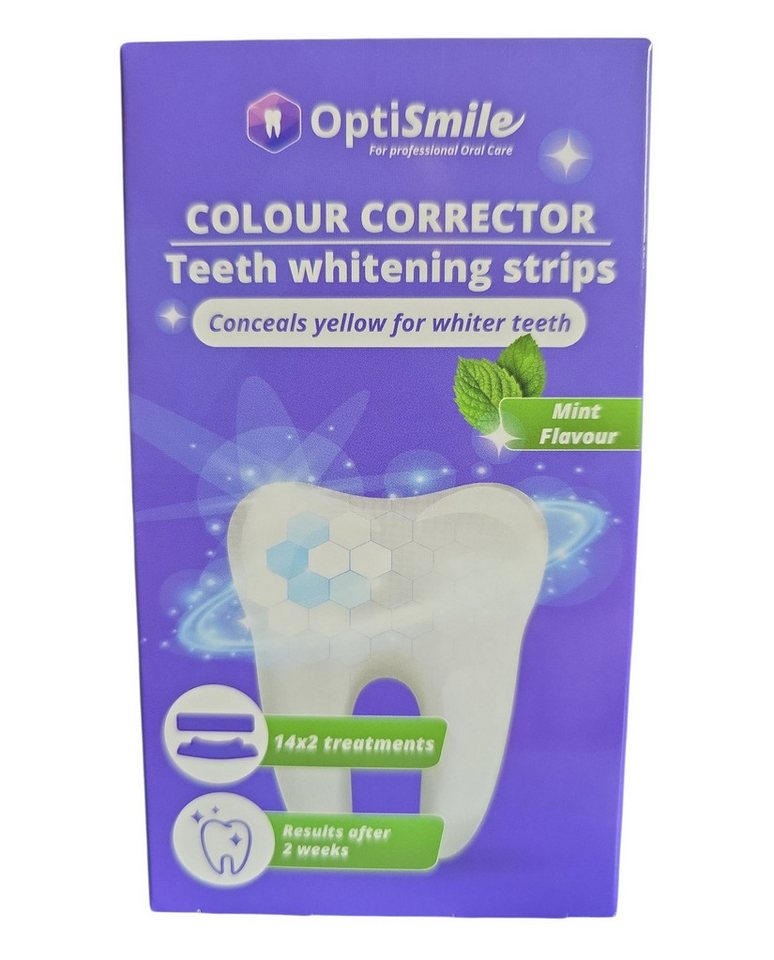 Spectrum Zahnbleaching-Kit Optismile Teeth Whitening Strips Zahnaufheller Streifen 14 St. von Spectrum