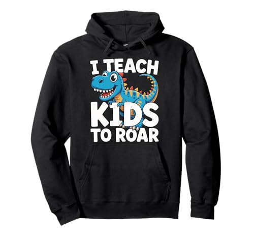 Sprachtherapeut I Teach Kids to Roar Dinosaurier Dino Pullover Hoodie von Speech Language Pathalogist Therapy