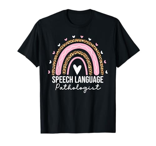 Sprachsprache Pathologe Pathologie für Frauen Boho Regenbogen T-Shirt Sprachsprache Pathologe Pathologie für Frauen Boho Regenbogen T-Shirt von Speech Language Pathologist Cute Designs Co.