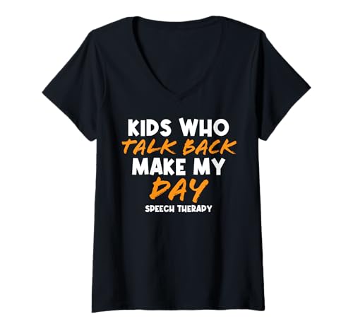Damen Sprachpathologe - Jeder verdient eine Stimme T-Shirt mit V-Ausschnitt von -Speech Language Pathologists-