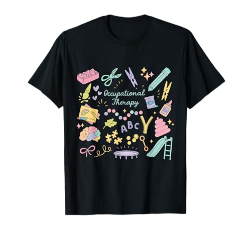 Ergotherapeutin OT Shirt für Frauen Sprachpathologie T-Shirt von Speech Therapy Occupational Therapist Gift Tees