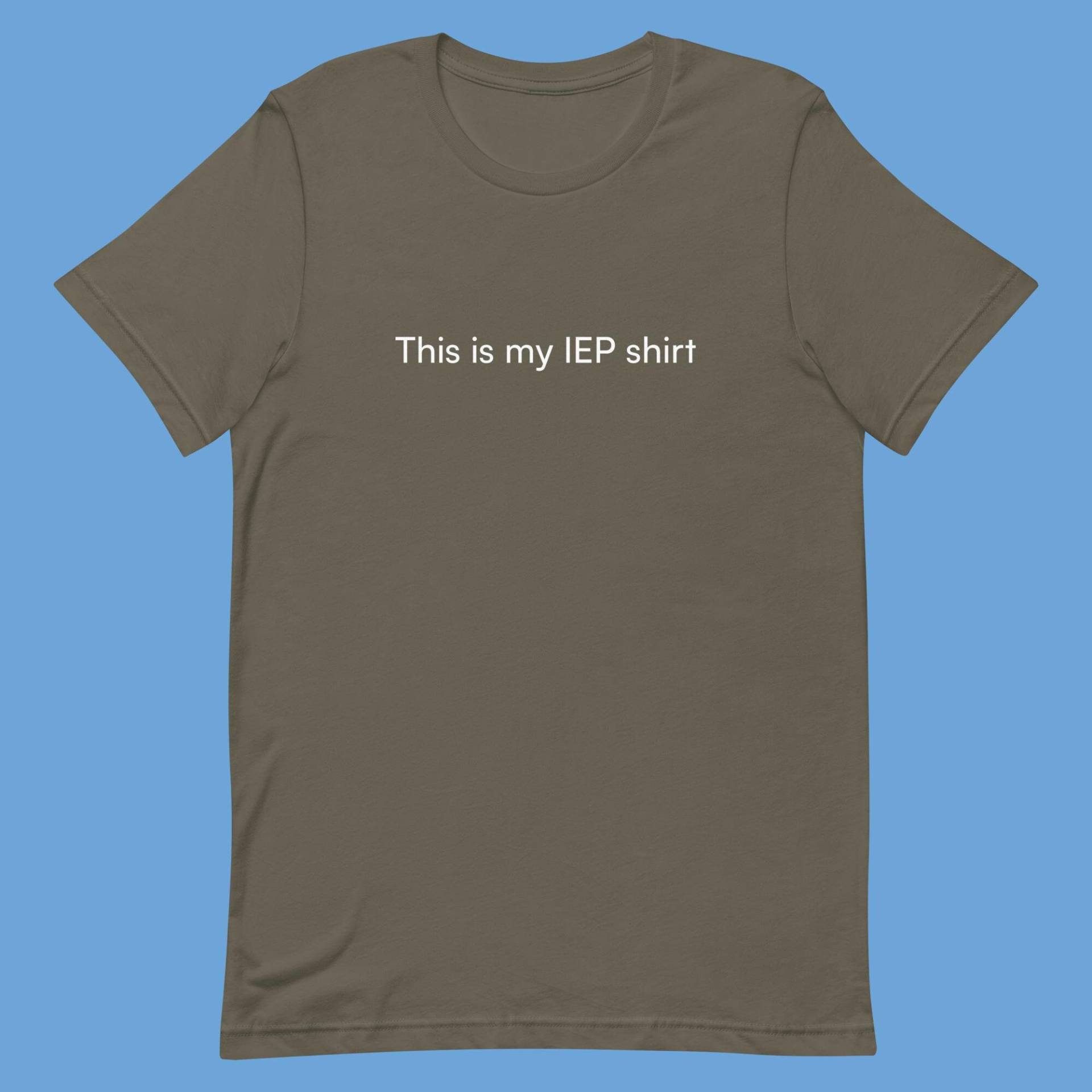 Das Ist Mein Iep Shirt | Slp Geschenk Sprechsprache Pathologie Geschenke Für Lehrer Sonderschullehrer Das Ist Mein Iep Shirt | Slp Geschenk Sprechsprache Pathologie Geschenke Für Lehrer Sonderschullehrer von SpeechMemeQueen