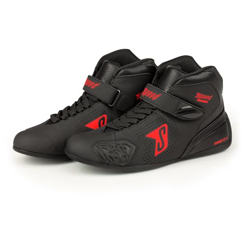 Speed Kartschuhe Rome KS-4 schwarz-rot (38) von Speed Racewear
