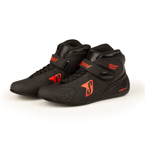 Speed Kartschuhe Rome KS-4 schwarz-rot (46) von Speed Racewear