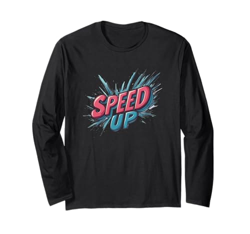 Tolles Speed Up Kostüm für Erwachsene und Kinder Langarmshirt Tolles Speed Up Kostüm für Erwachsene und Kinder Langarmshirt von Speed Up Outfit