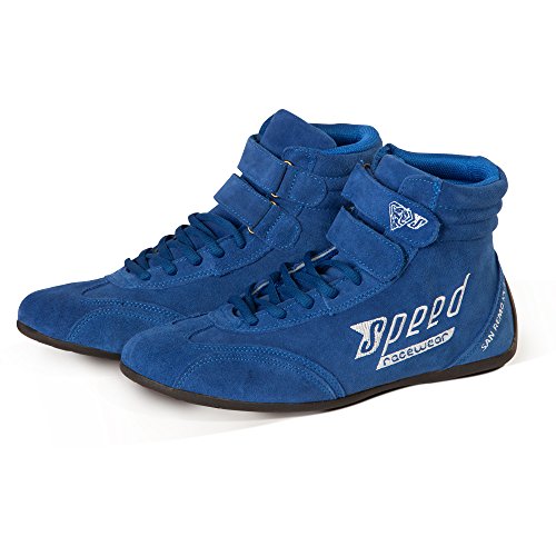 Speed Kartschuhe - Karting Boots - Kart - Autocross - Autosport Schuhe (40, Blau) von Speed