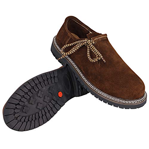 Speed4allkinds Trachtenschuhe Haferlschuhe Herren Trachten Schuhe Größe 40 bis 48 Haferl LESCB (40) von Speed4allkinds