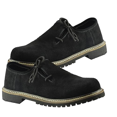 Speed4allkinds Trachtenschuhe Haferlschuhe Herren Trachten Schuhe Größe 40 bis 48 Haferl LESCB (45) von Speed4allkinds
