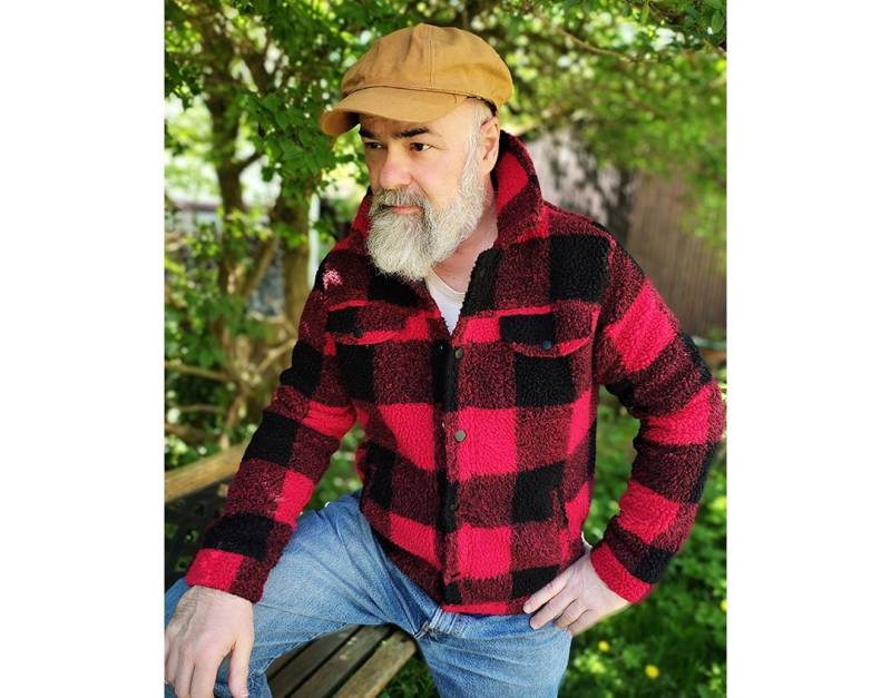 Holzfällerjacke in M Aus Weichem Angenhemem Plüschfleece Von Brave Soul Eine Schöne Westernjacke Im Trucker Stil von SpeedCowboy