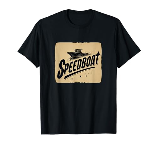 Schönes Speedboat Kostüm für Jungen und Mädchen T-Shirt von Speedboat Outfit