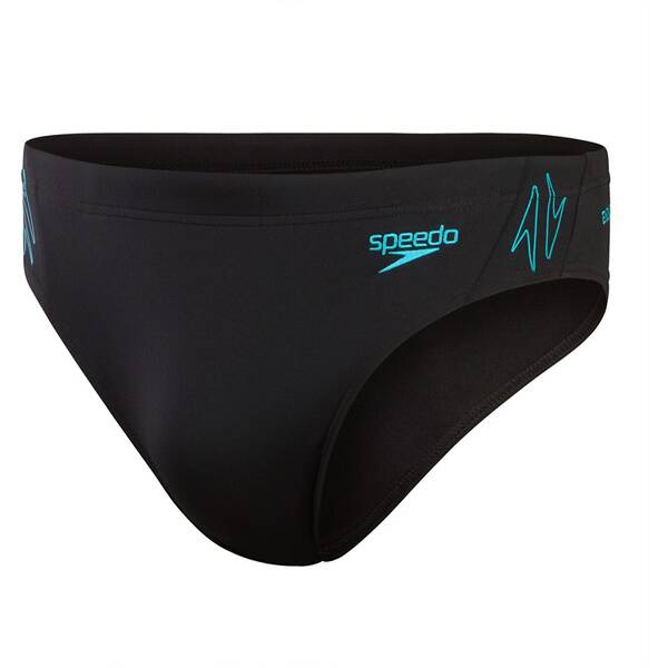 SPEEDO Badehose HYPERBOOM SPL 7CM BRF AM BLACK von Speedo