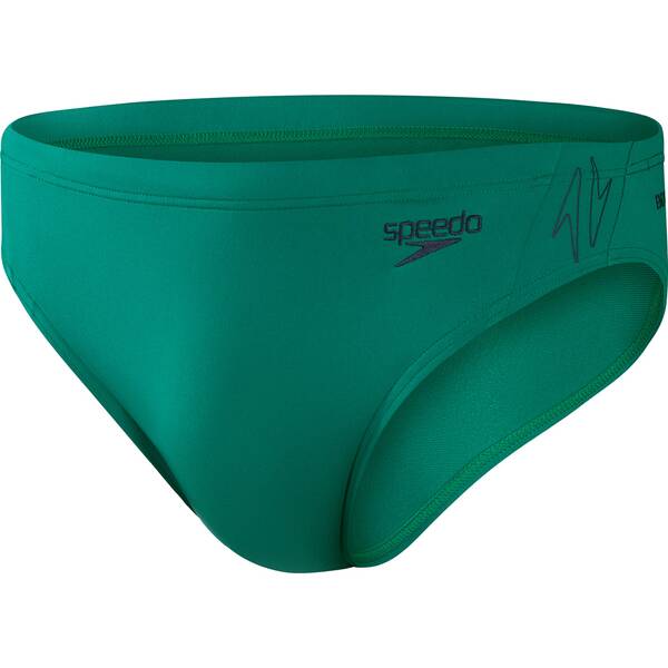 SPEEDO Badehose HYPERBOOM SPL 7CM BRF AM GREEN/NAVY von Speedo