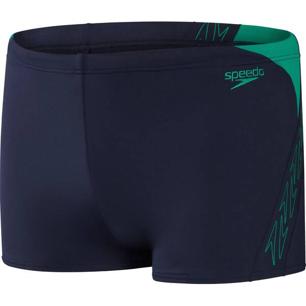 SPEEDO Badehose HYPERBOOM SPL ASHT AM NAVY/GREEN von Speedo