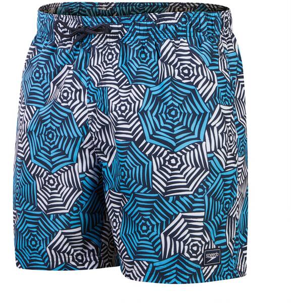 SPEEDO Badehose PRT/CHK LEIS 16" WSHT V2 AM BLUE/BLUE von Speedo