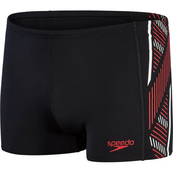 SPEEDO Badehose TECH PNL ASHT AM BLACK/RED von Speedo