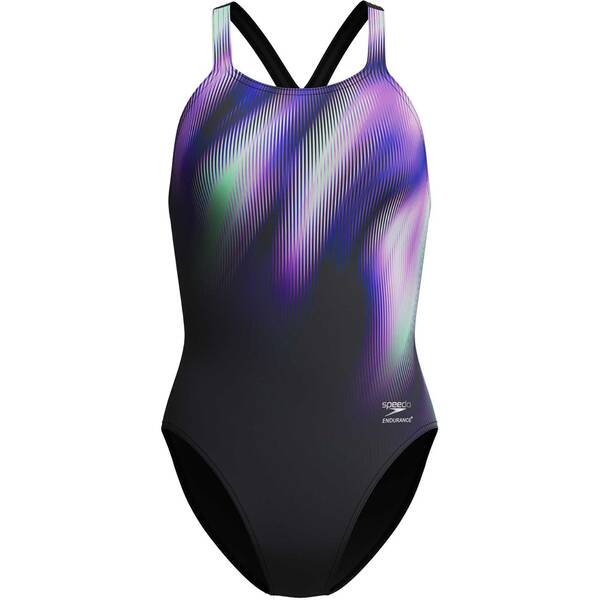 SPEEDO Damen Schwimmanzug FL PLACEMENT PRINTED POWERBACK von Speedo