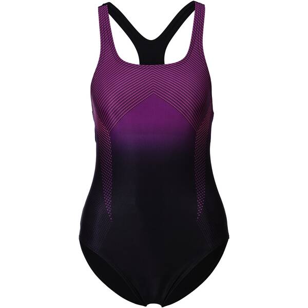 SPEEDO Damen Schwimmanzug PLMT MEDALIST AF NAVY/PINK von Speedo