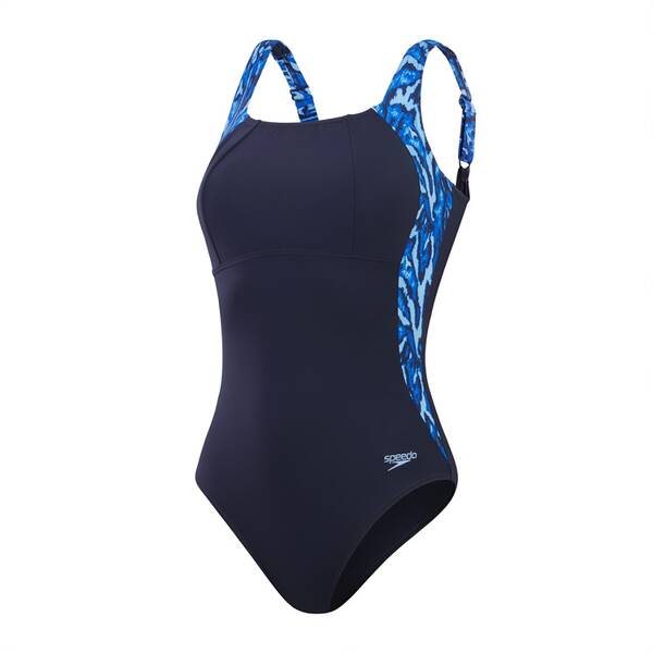 SPEEDO Damen Schwimmanzug SPDSCU LUNALUSTRE 1PC AF NAVY/BLUE von Speedo