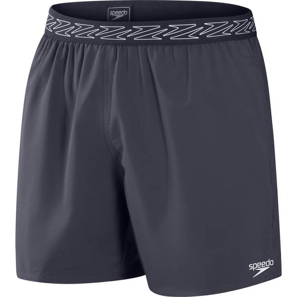 SPEEDO Herren Badeshorts HYPERBOOM BAND 16 WSHT AM GREY von Speedo