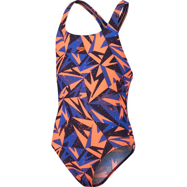 SPEEDO Kinder Badeanzug HYPERBOOM MDLT JF BLUE/ORANGE von Speedo