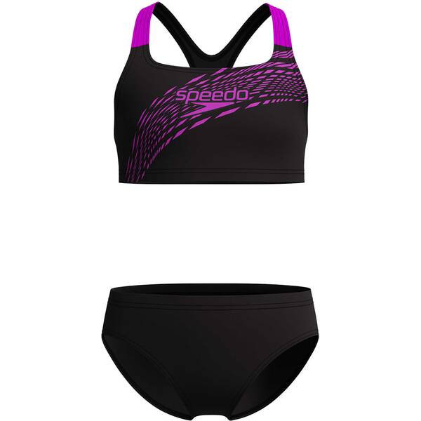 SPEEDO Kinder Bikini Girls Medley Logo 2PC von Speedo