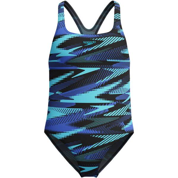 SPEEDO Kinder Schwimmanzug Girls HyperBoom Allover Medalist von Speedo