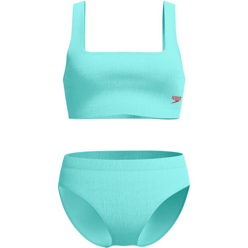 SPEEDO Textured Deep Bikini Set Damen von Speedo