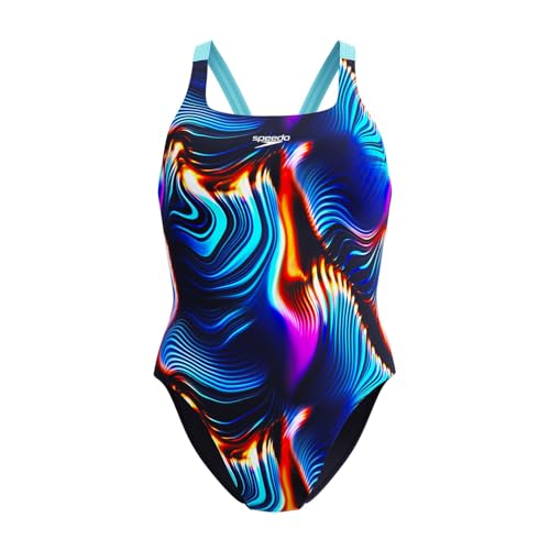 SPEEDO Womens Allover Printed Leaderback - EU 40 von Speedo