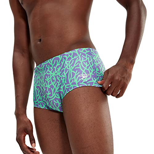 Speedo 17 Cm Club Training Allover Swimming Brief 32 von Speedo