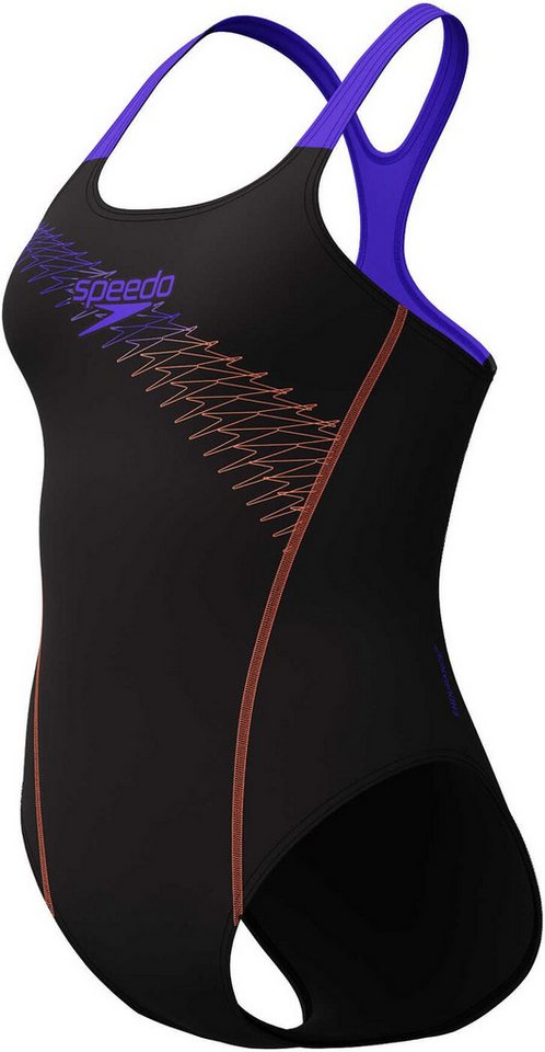 Speedo Badeanzug MEDLEY LOGO MDLT ORANGE von Speedo