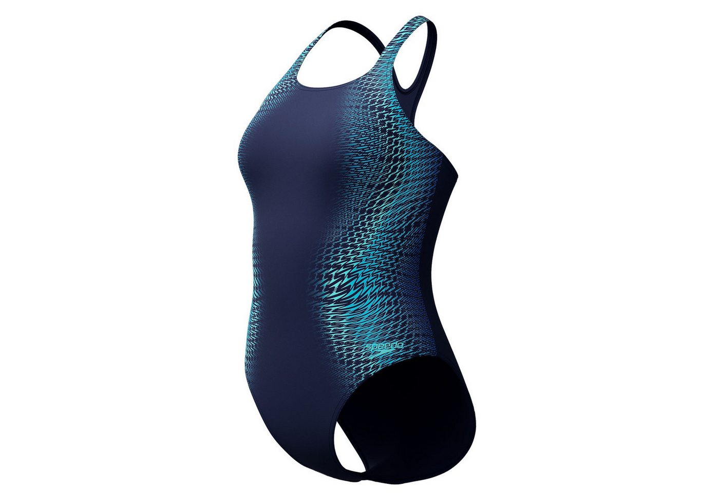 Speedo Badeanzug Medalist mit Digital Print mit Unterbrustband von Speedo